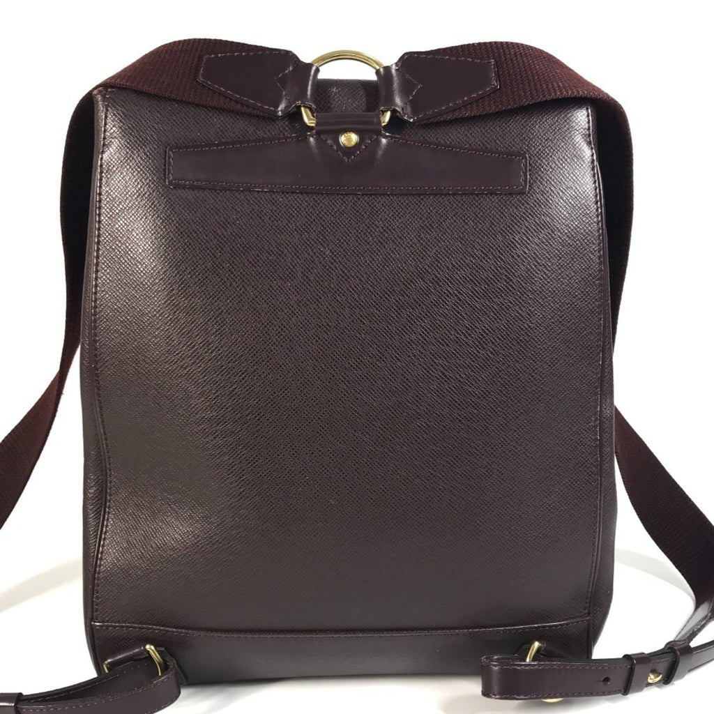 Louis Vuitton Acajou Taiga Leather Backpack