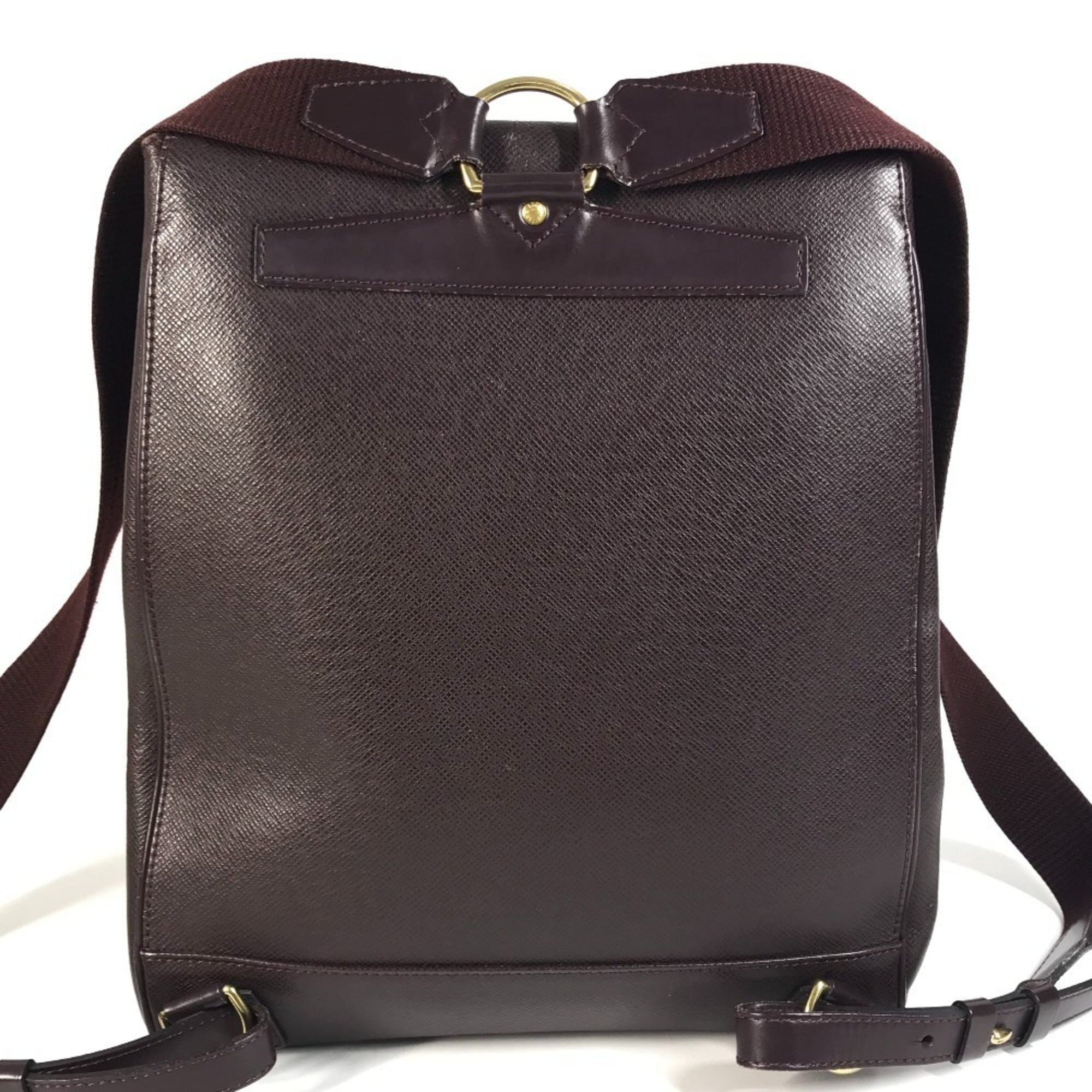 Louis Vuitton Acajou Taiga Leather Backpack