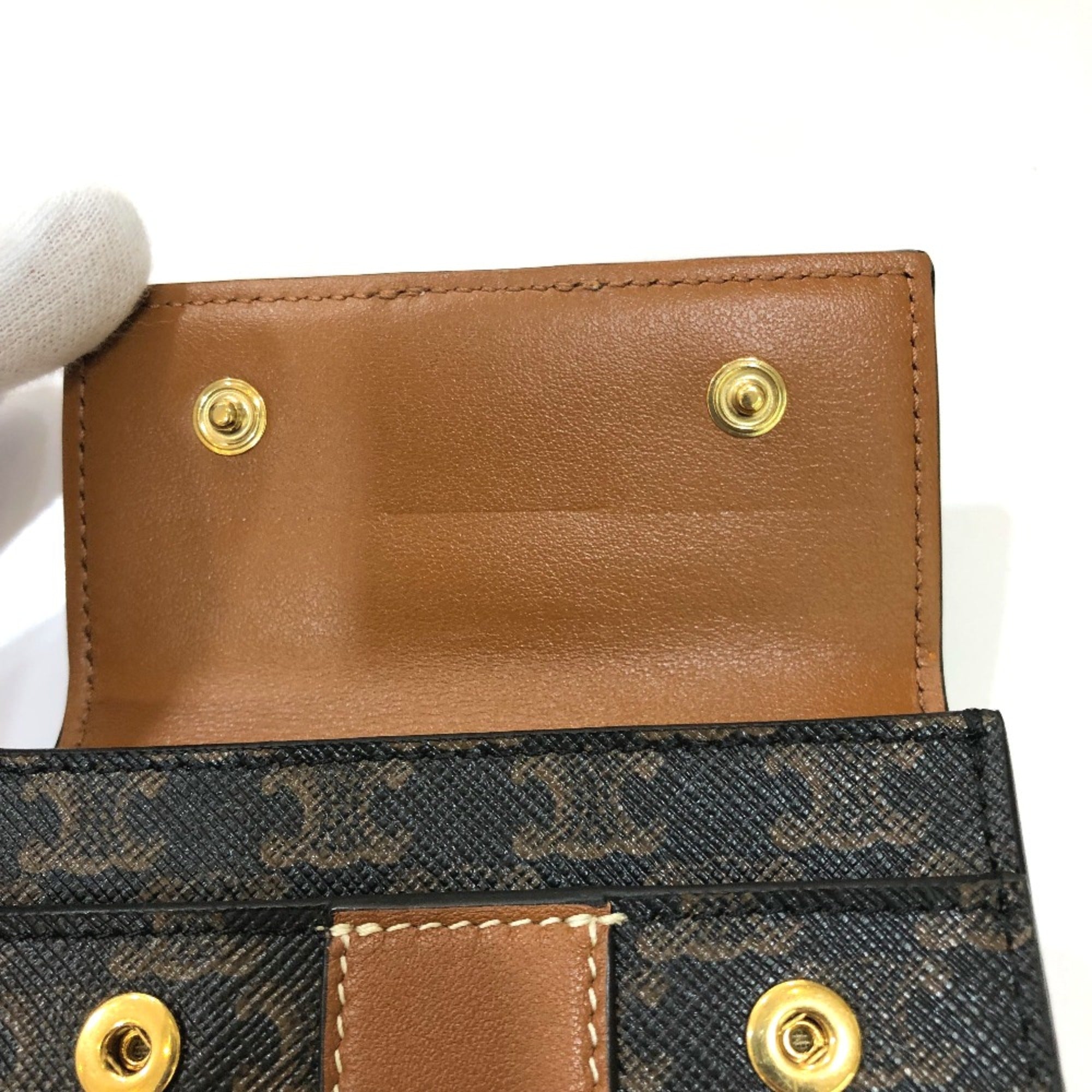 Celine Brown Other Wallet (Tri-Fold)