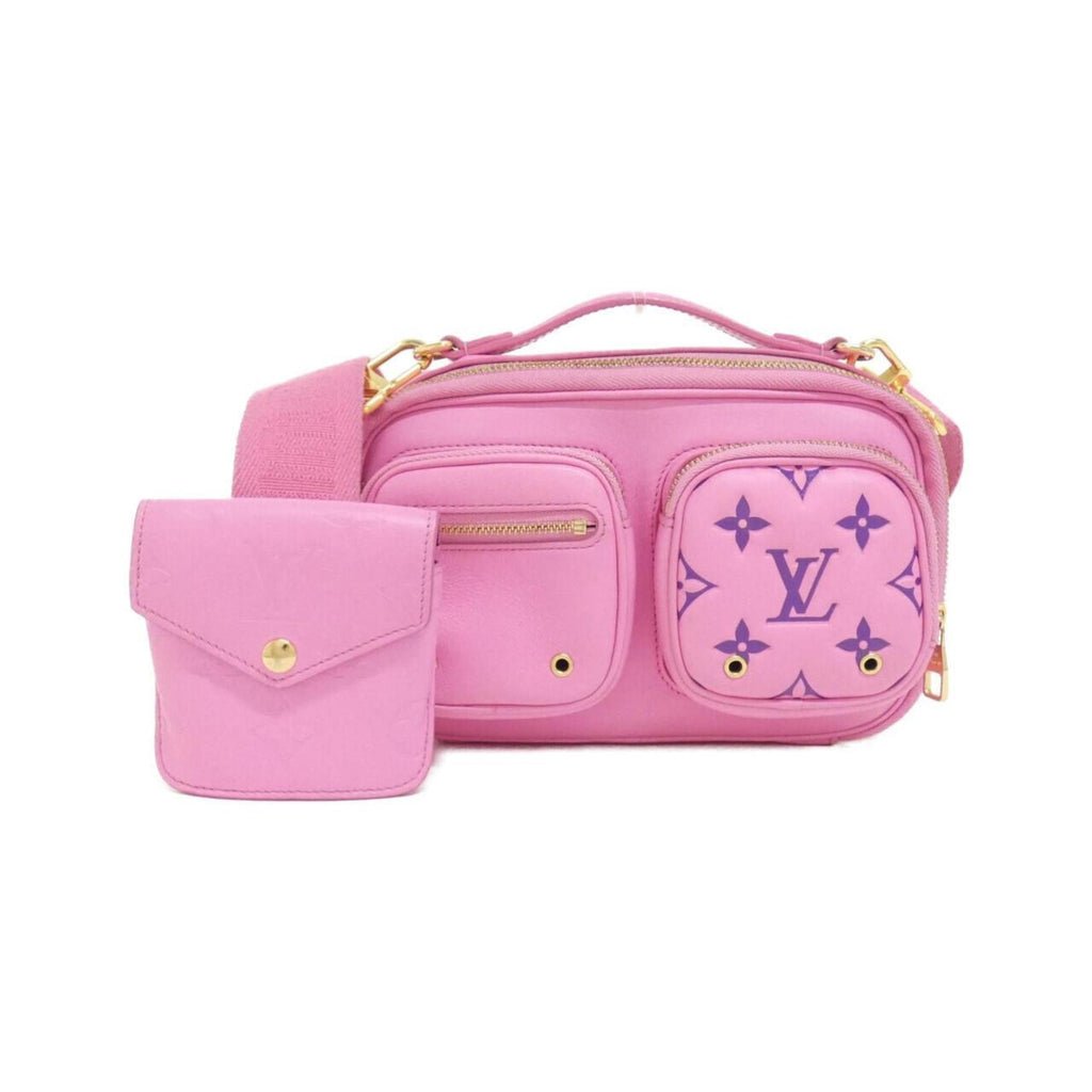 Louis Vuitton Rose Leather Shoulder Bag