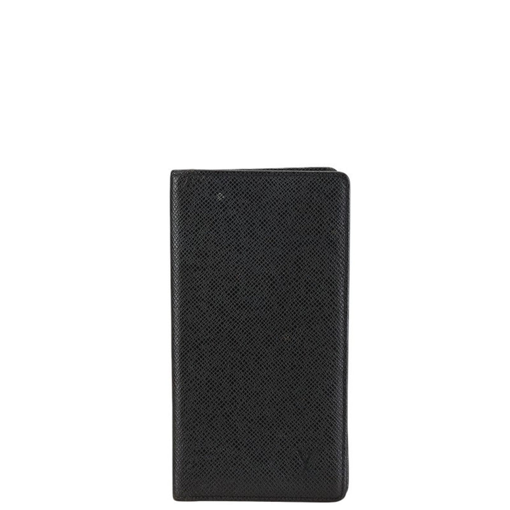 Louis Vuitton Taiga Black Leather Wallet