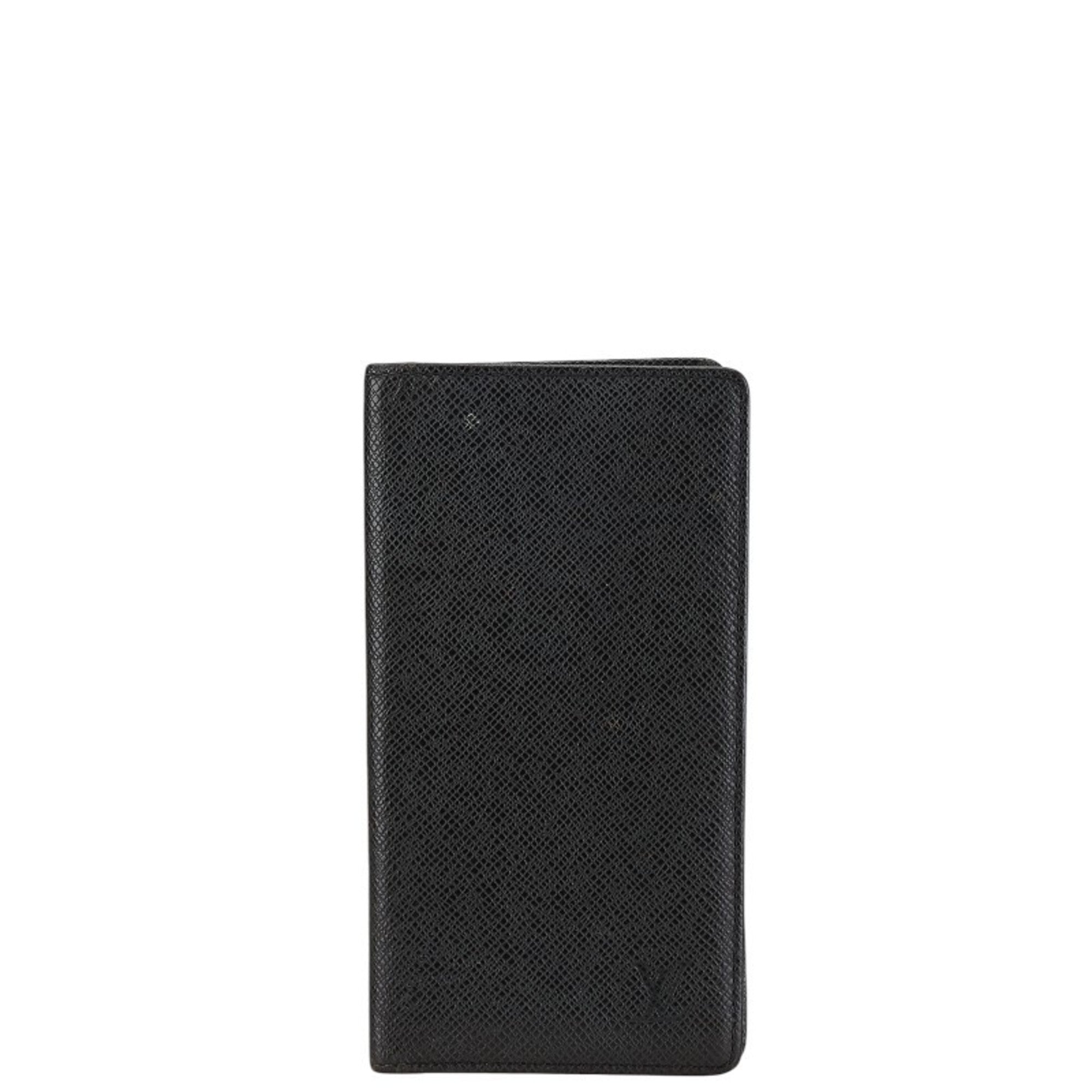 Louis Vuitton Taiga Black Leather Wallet