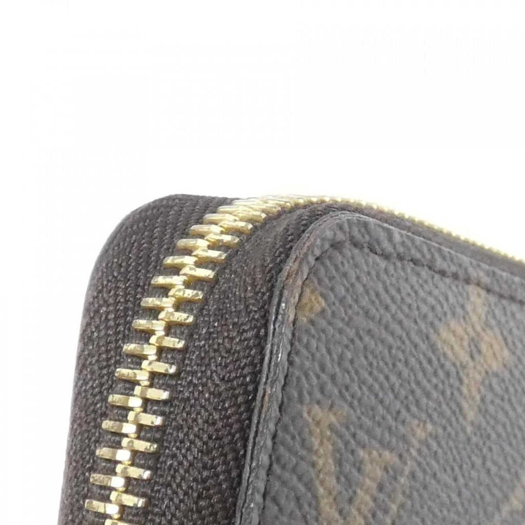 Louis Vuitton Marron Coated Canvas Long Wallet