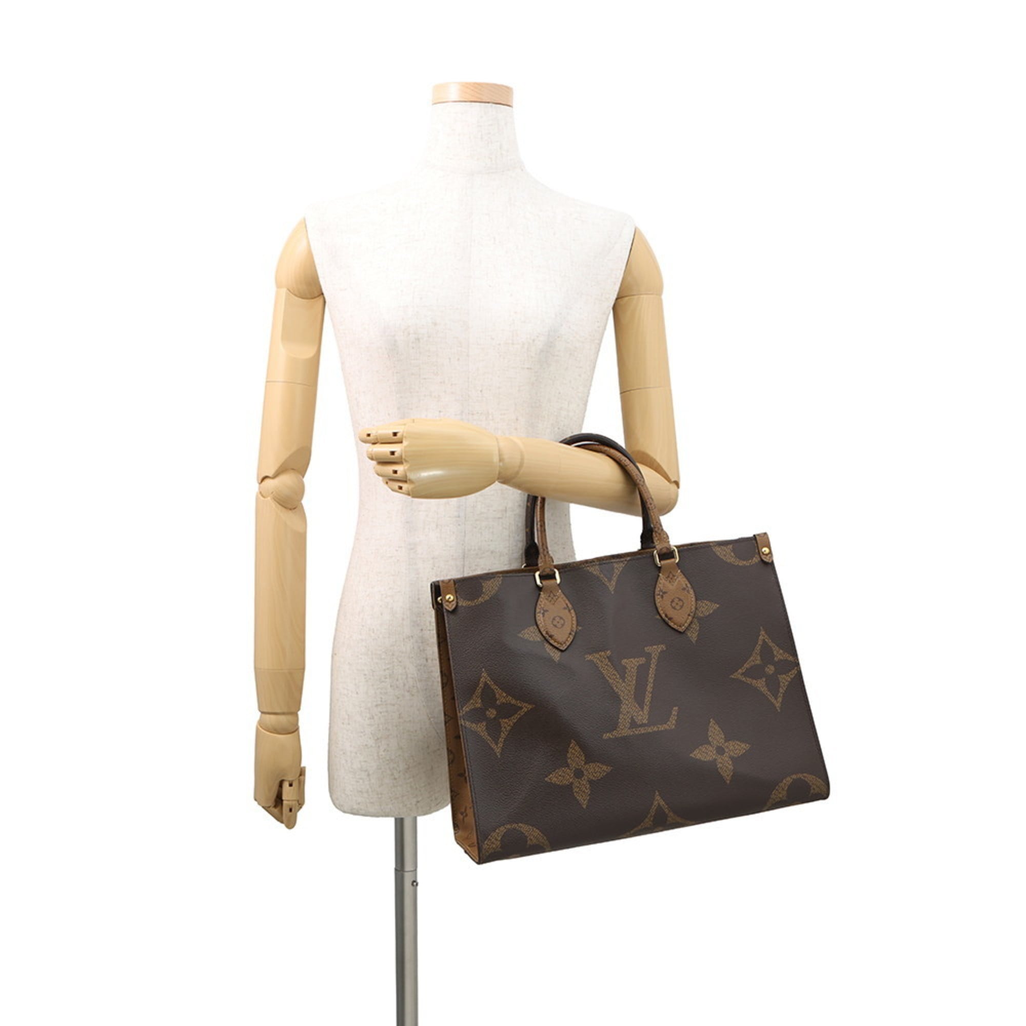 Louis Vuitton Monogram Reverse Red Color Monogram Reverse Monogram Handbag Tote Bag