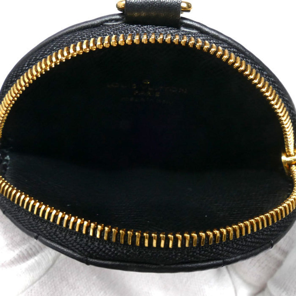 Louis Vuitton Black Leather Pochette Shoulder Bag