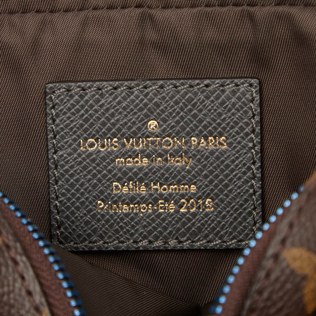 Louis Vuitton Monogram Brown Pvc Leather Sling Bag