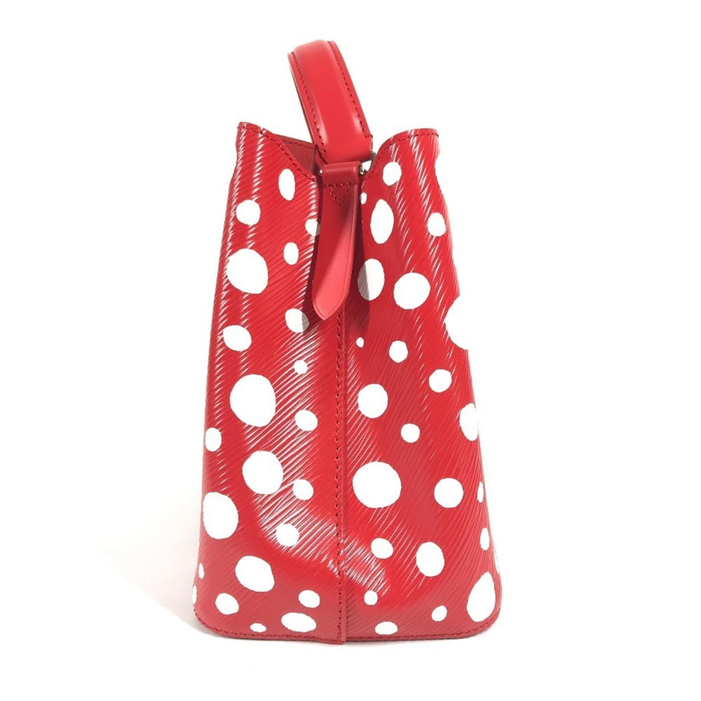 Louis Vuitton Red Color White Epi Leather Handbag Shoulder Bag