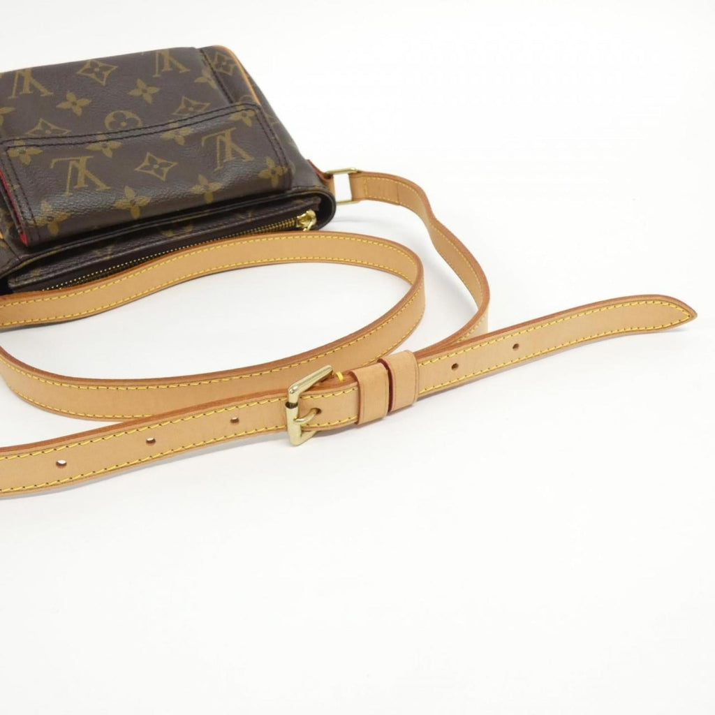 Louis Vuitton Marron Coated Canvas Shoulder Bag