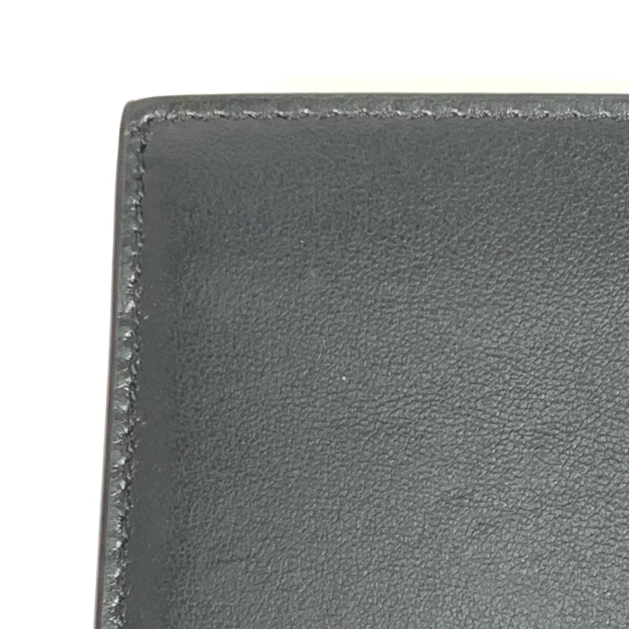 Celine Black Leather Wallet (Bi-Fold)