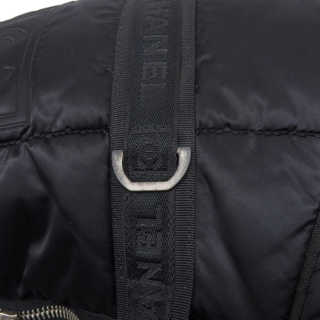 Chanel Black Nylon Boston Bag