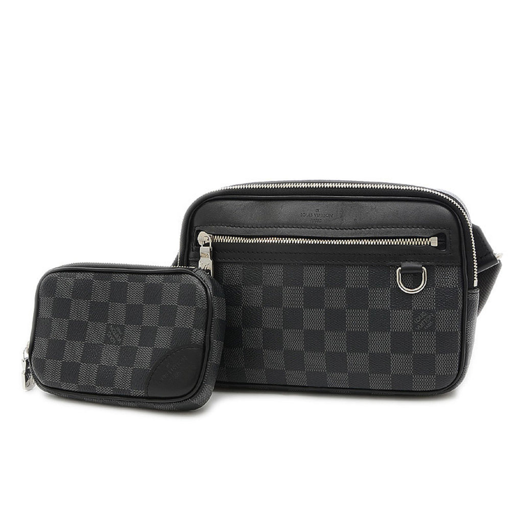 Louis Vuitton Damier Graphite Scott Messenger Shoulder Bag Men's N50018
