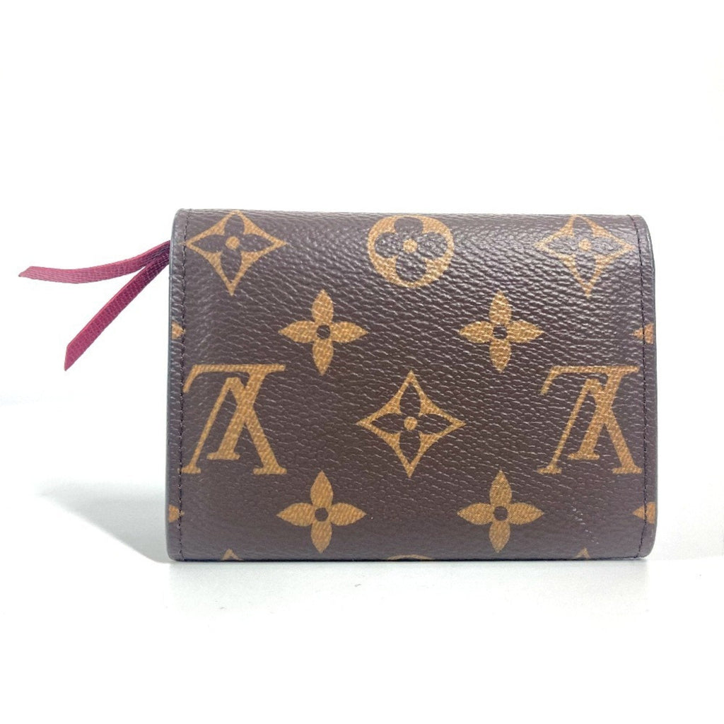 Louis Vuitton Brown Pink Metal Wallet