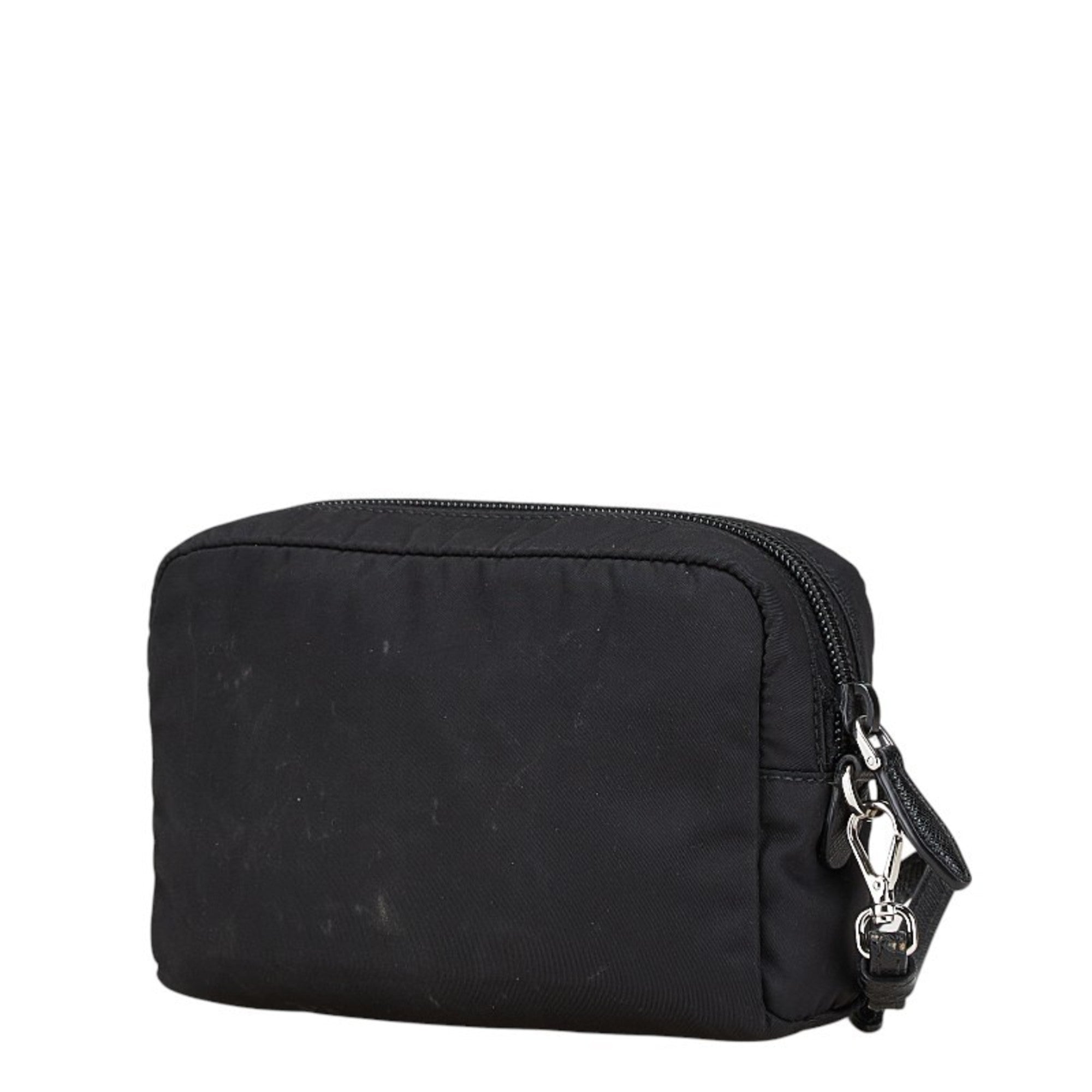Prada Black Nylon Pouch