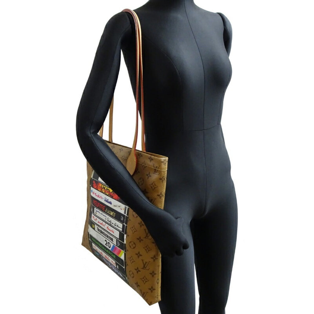 Louis Vuitton Brown Monogram Reverse Pouch Tote Bag