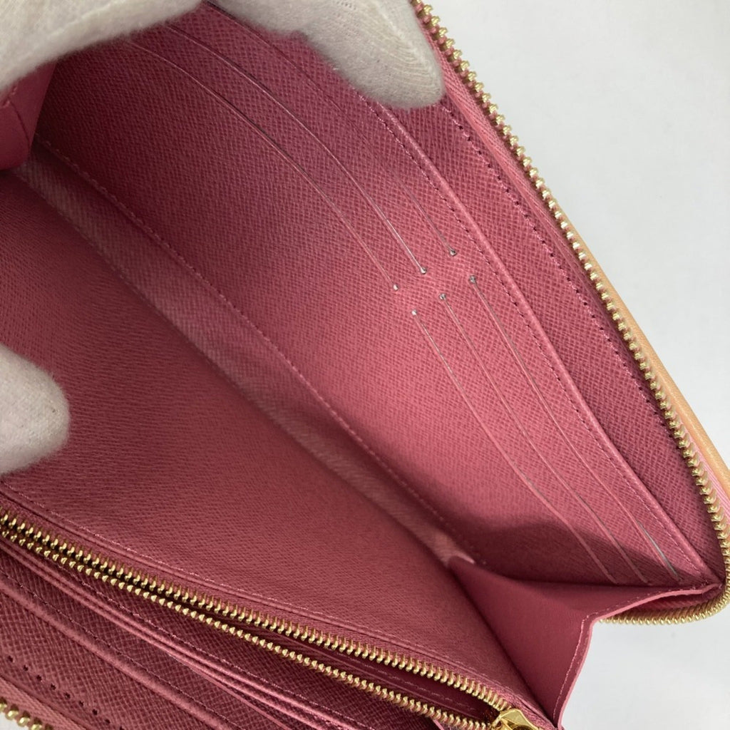 Louis Vuitton Monogram Denim Pink Monogram Denim Long Wallet