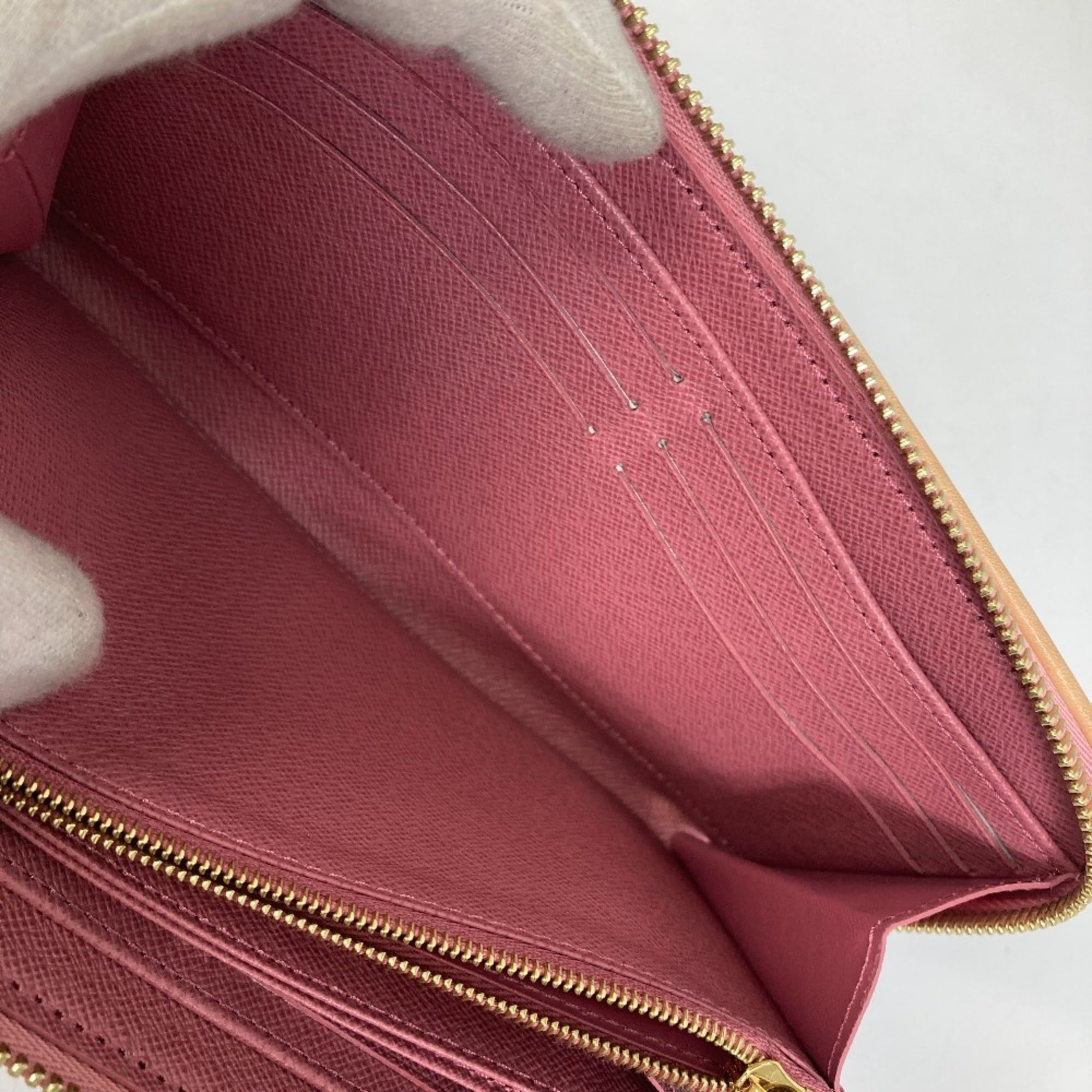 Louis Vuitton Monogram Denim Pink Monogram Denim Long Wallet