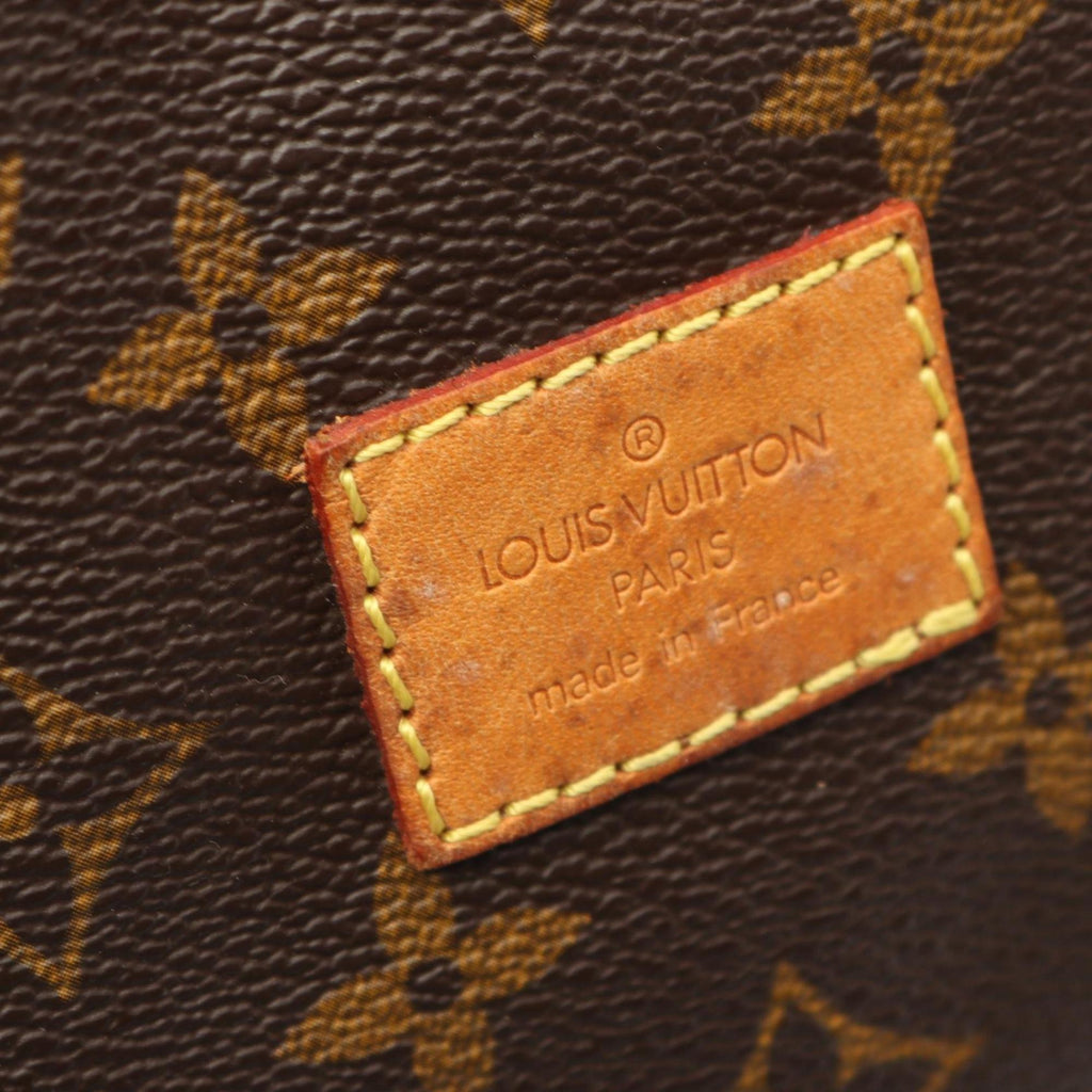 Louis Vuitton Brown Coated Canvas Monogram Leather Pvc Shoulder Bag