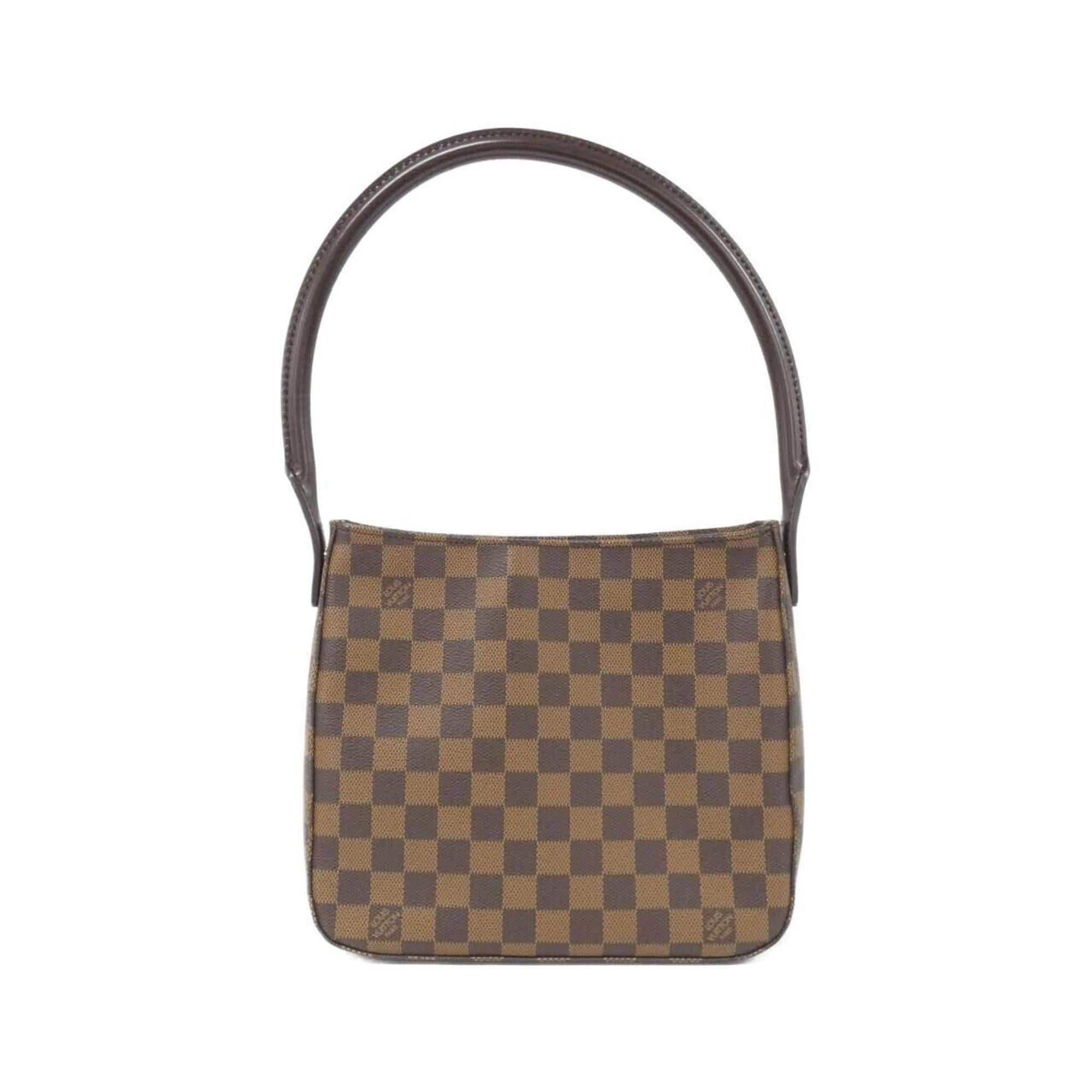 Louis Vuitton Damier Canvas Ebene Damier Canvas Shoulder Bag