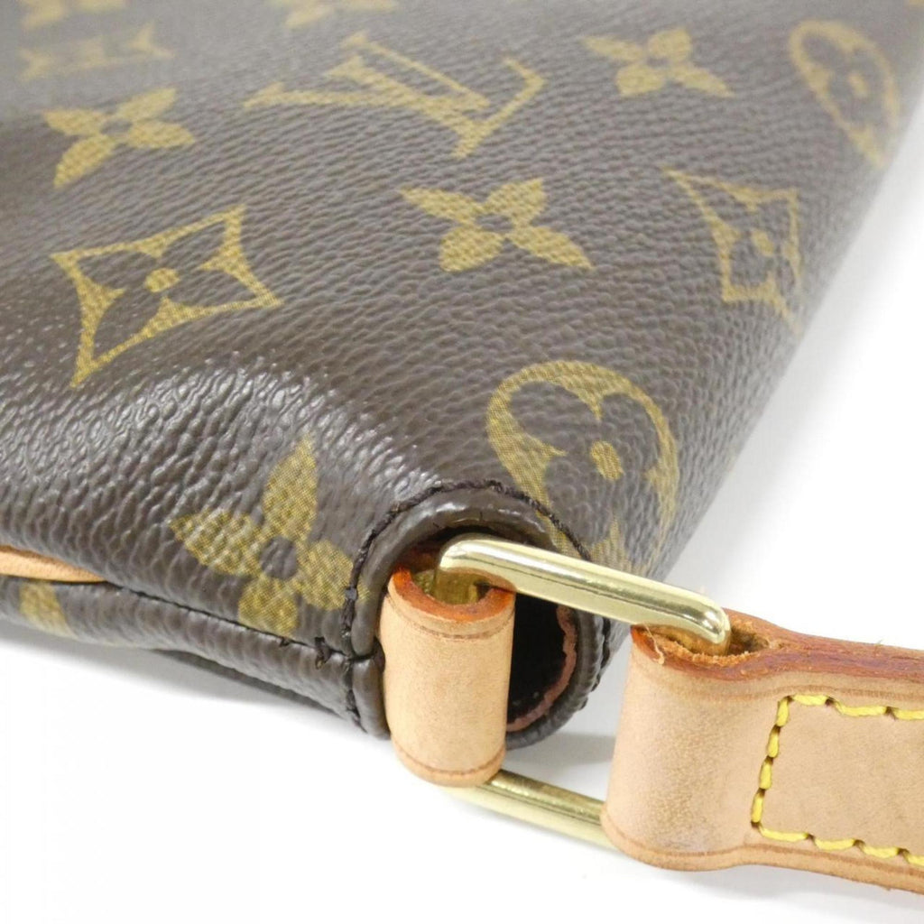 Louis Vuitton Marron Coated Canvas Shoulder Bag