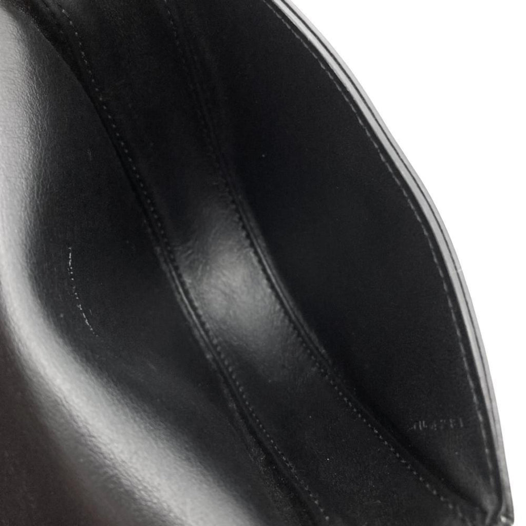 Celine Black Leather Shoulder Bag