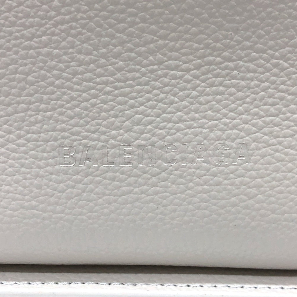 Balenciaga White Leather Shoulder