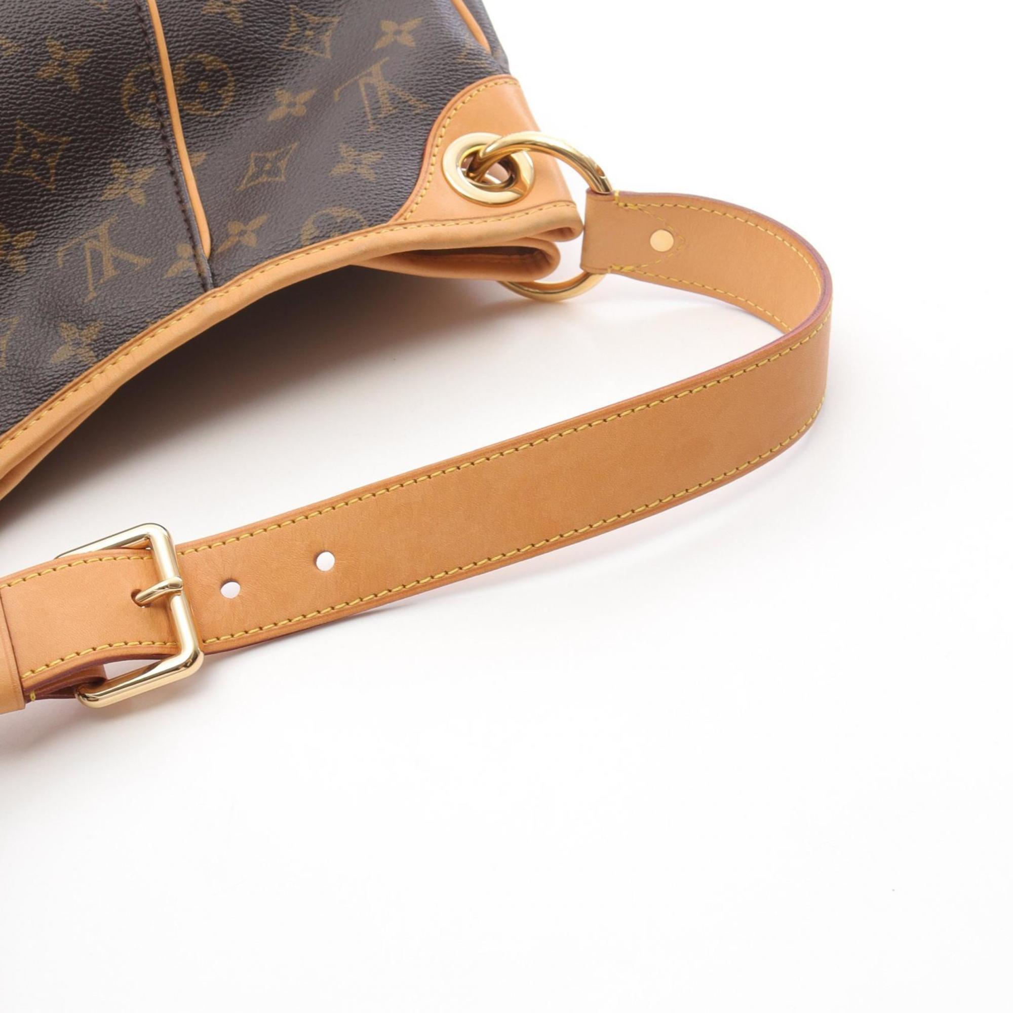 Louis Vuitton Brown Monogram Coated Canvas Shoulder Bag