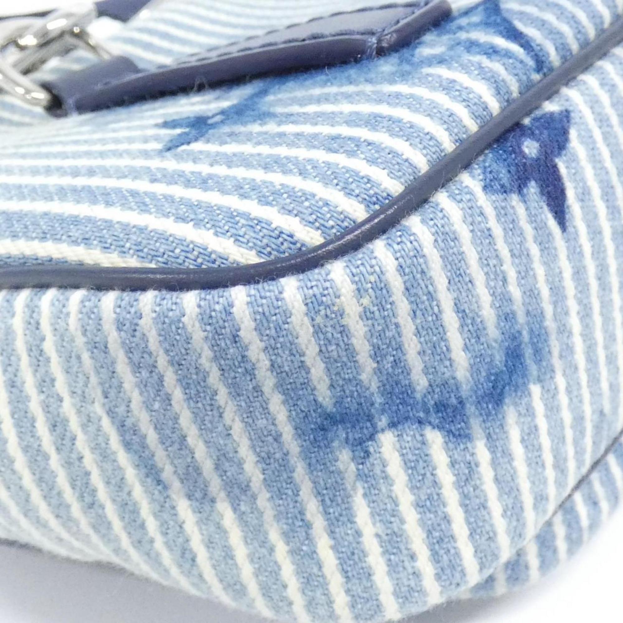 Louis Vuitton Monogram Navy Canvas Pochette Shoulder Bag