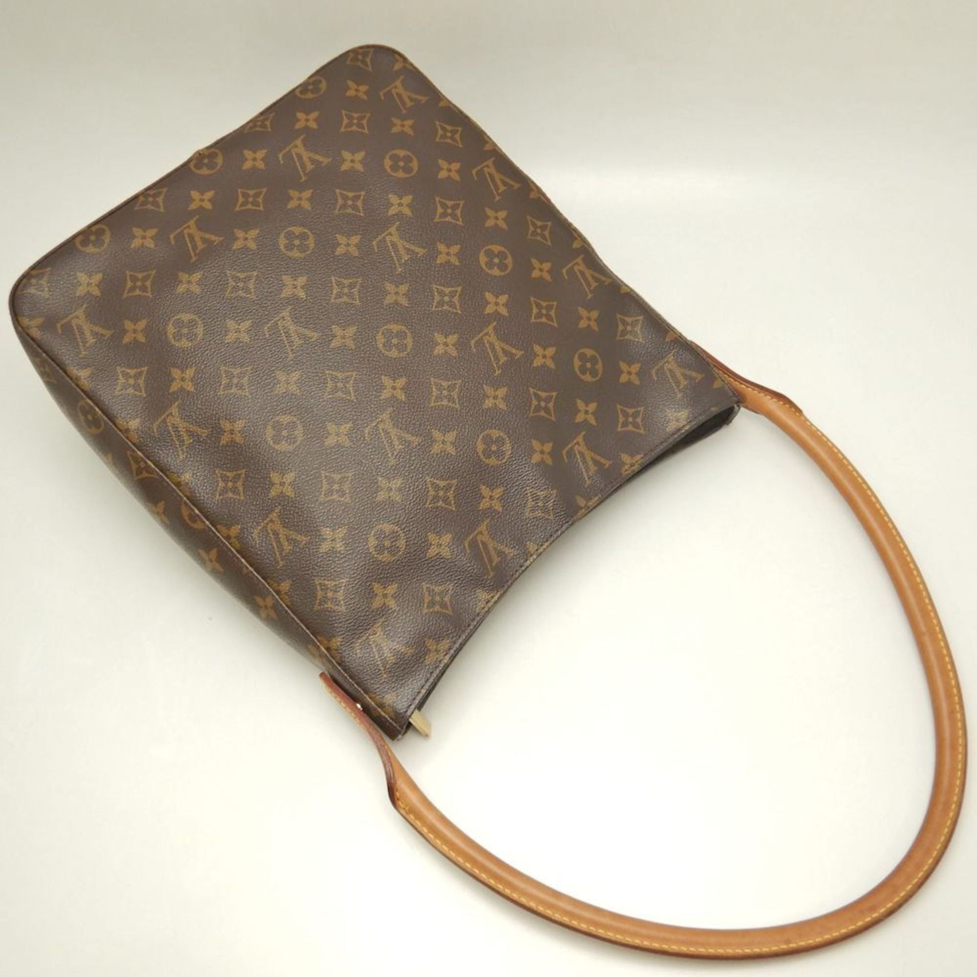 Louis Vuitton Monogram Brown Pvc Shoulder Bag