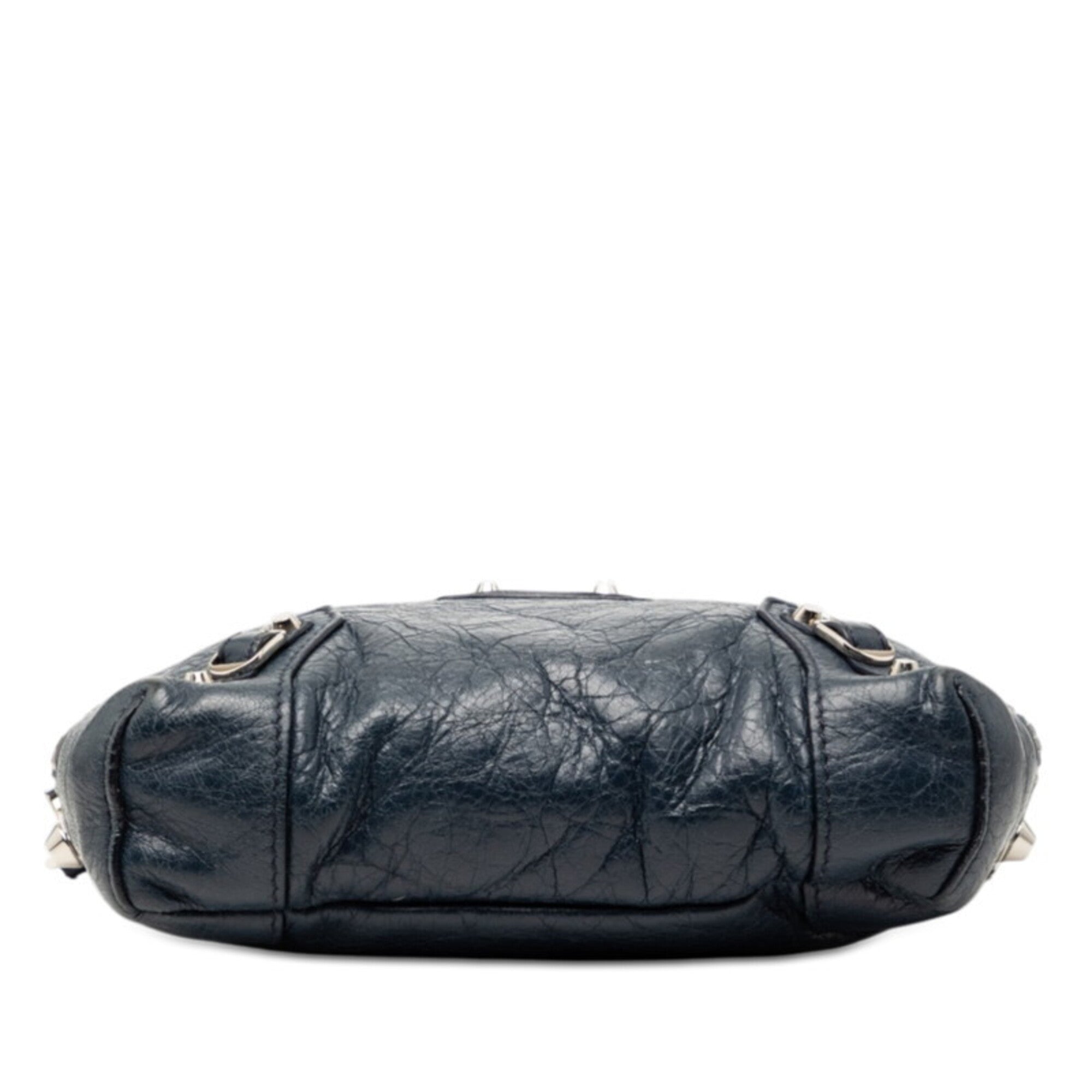 Balenciaga Blue Leather Shoulder