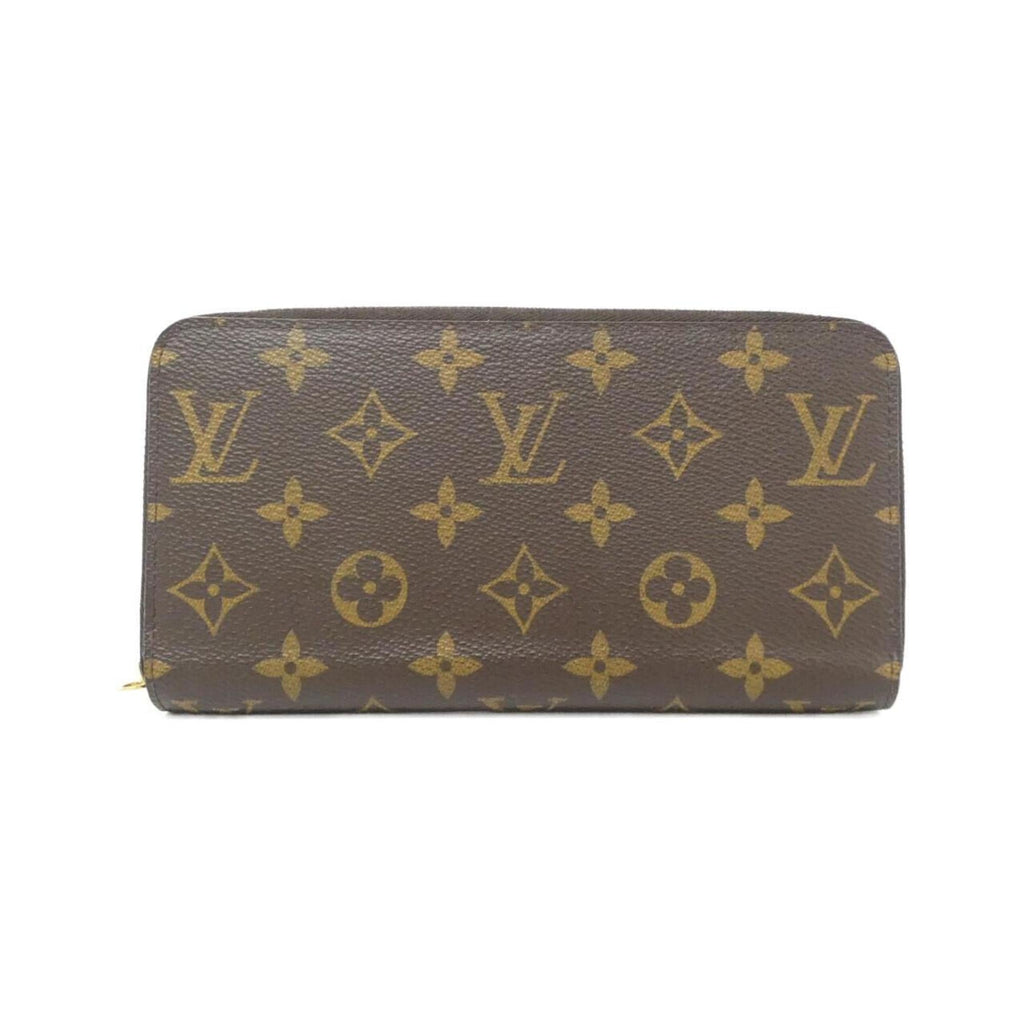 Louis Vuitton Coquelicots Marron Coated Canvas Long Wallet