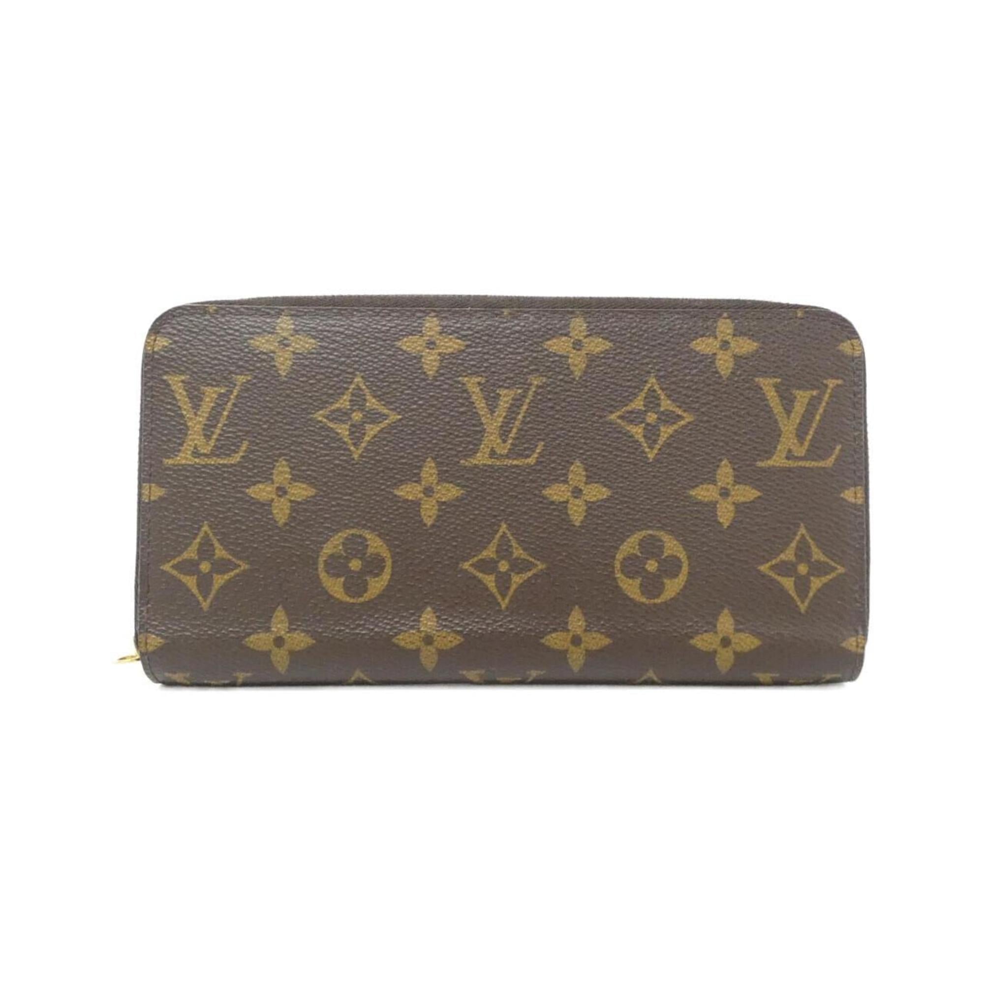 Louis Vuitton Coquelicots Marron Coated Canvas Long Wallet