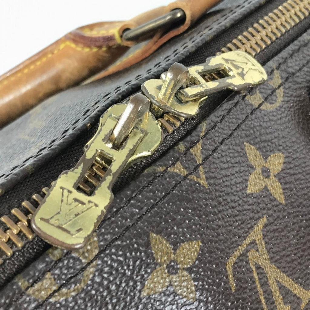 Louis Vuitton Brown Monogram Boston Bag Handbag Shoulder Bag
