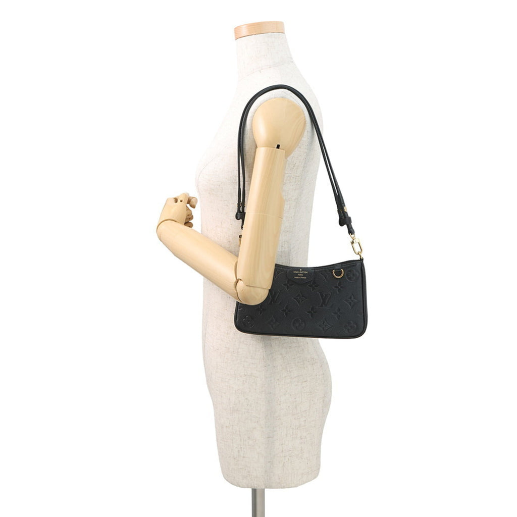 Louis Vuitton Noir Monogram Empreinte Shoulder Bag