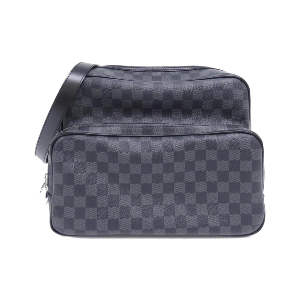 Louis Vuitton Graphite Coated Canvas Shoulder Bag