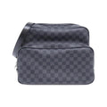 Louis Vuitton Graphite Coated Canvas Shoulder Bag