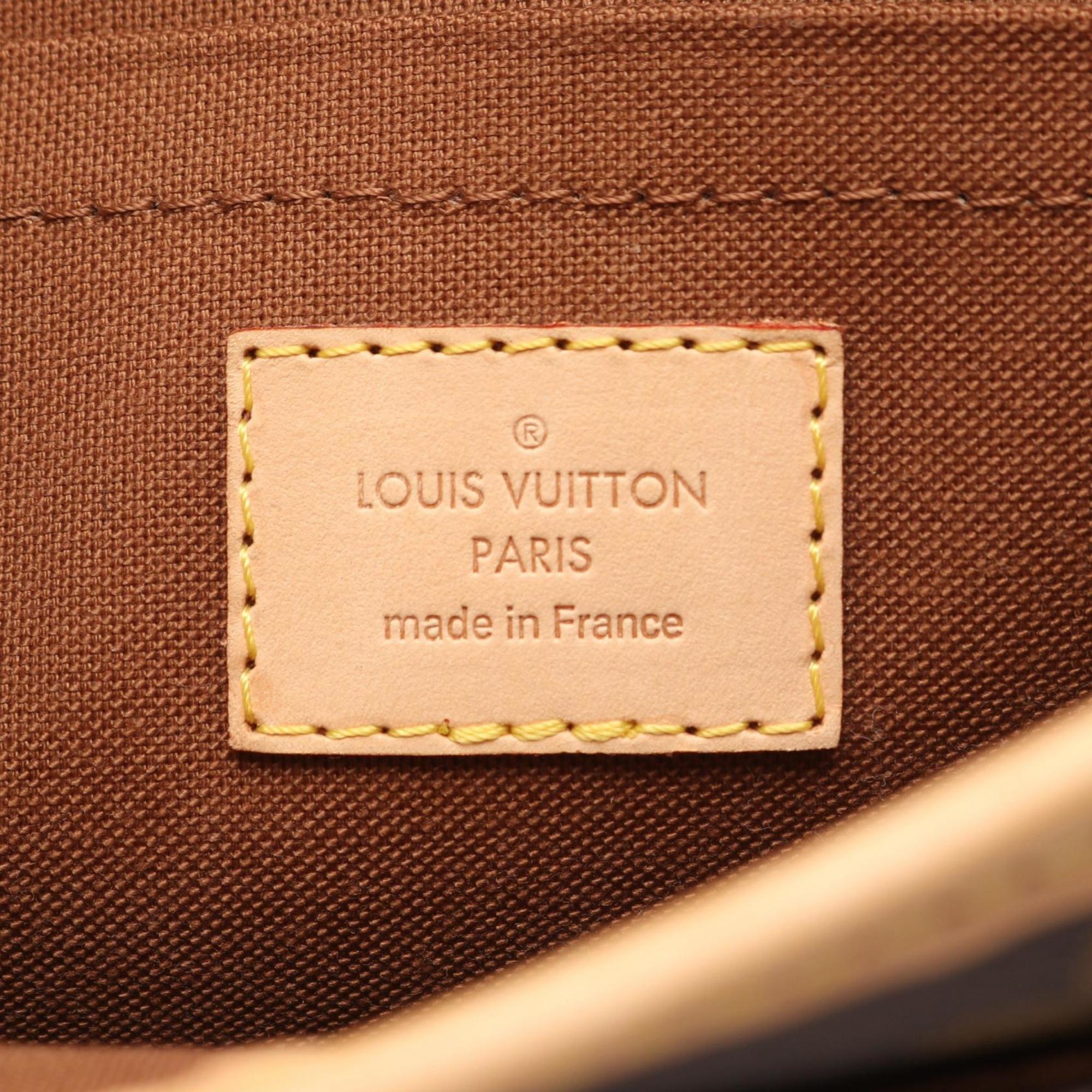 Louis Vuitton Brown Monogram Monogram Leather Shoulder Bag