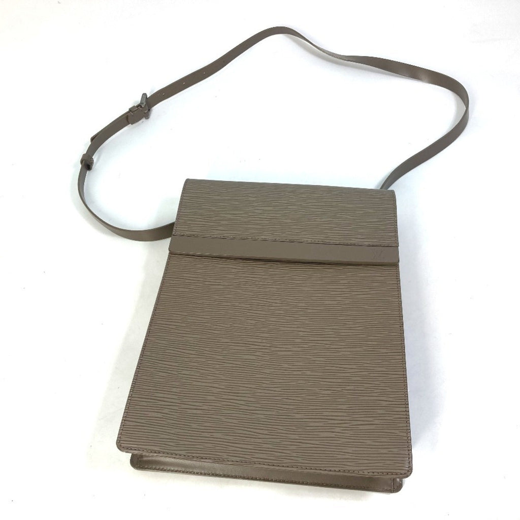Louis Vuitton Epi Brown Epi Leather Pochette Shoulder Bag