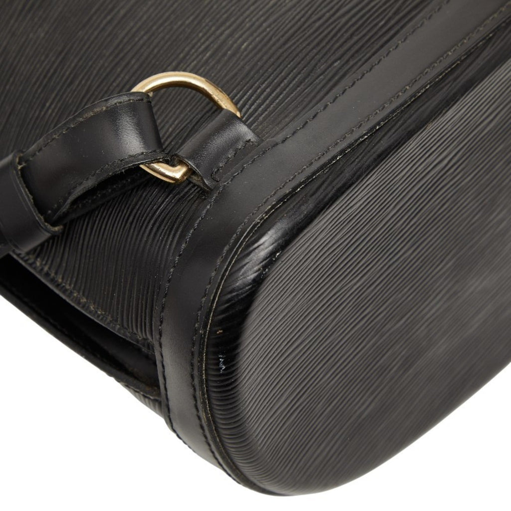 Louis Vuitton Black Noir Leather Backpack