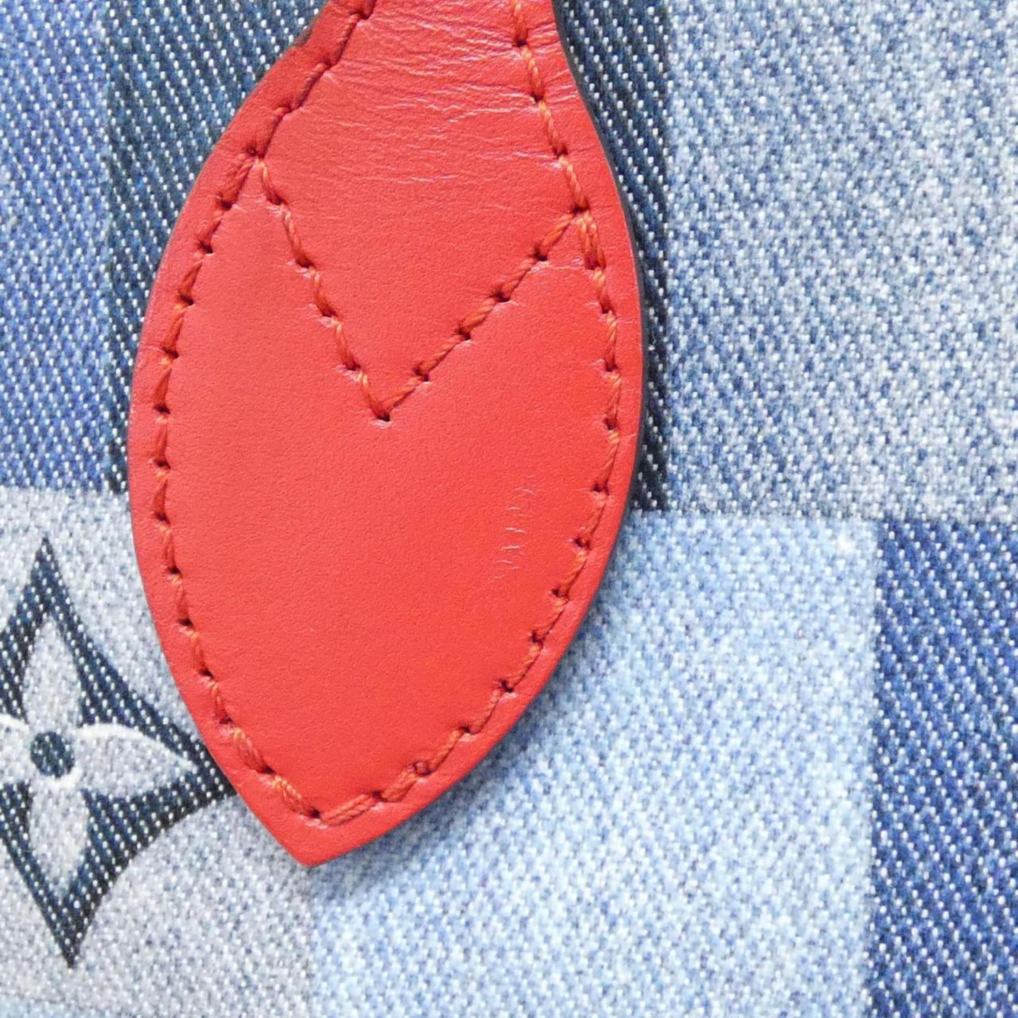 Louis Vuitton Monogram Rouge Denim Handbag Shoulder Bag