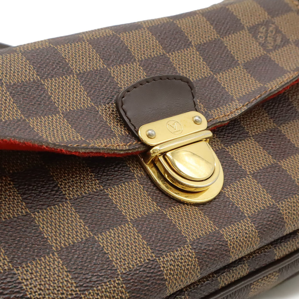 Louis Vuitton Brown Pvc Shoulder Bag