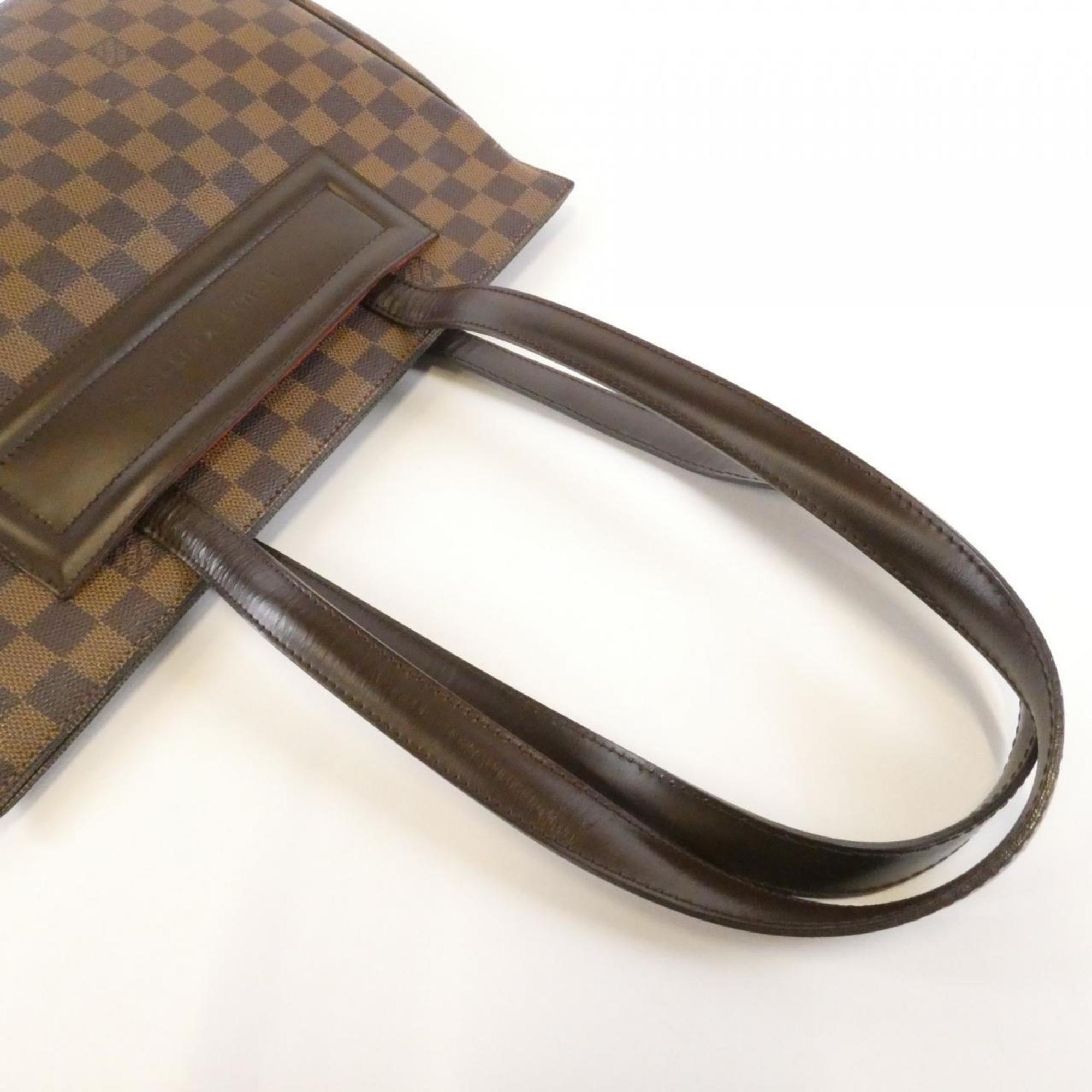 Louis Vuitton Ebene Coated Canvas Handbag