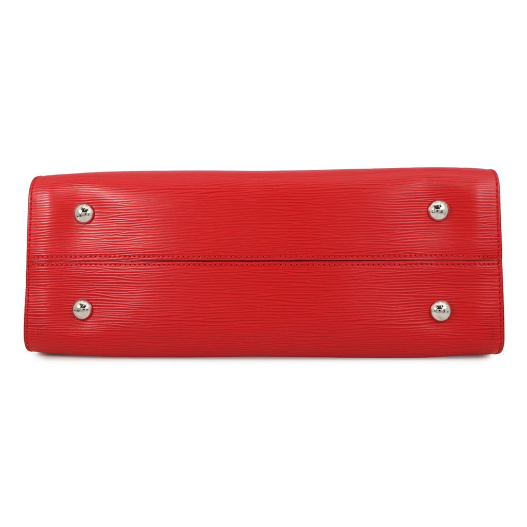 Louis Vuitton Red Color Epi Leather Handbag