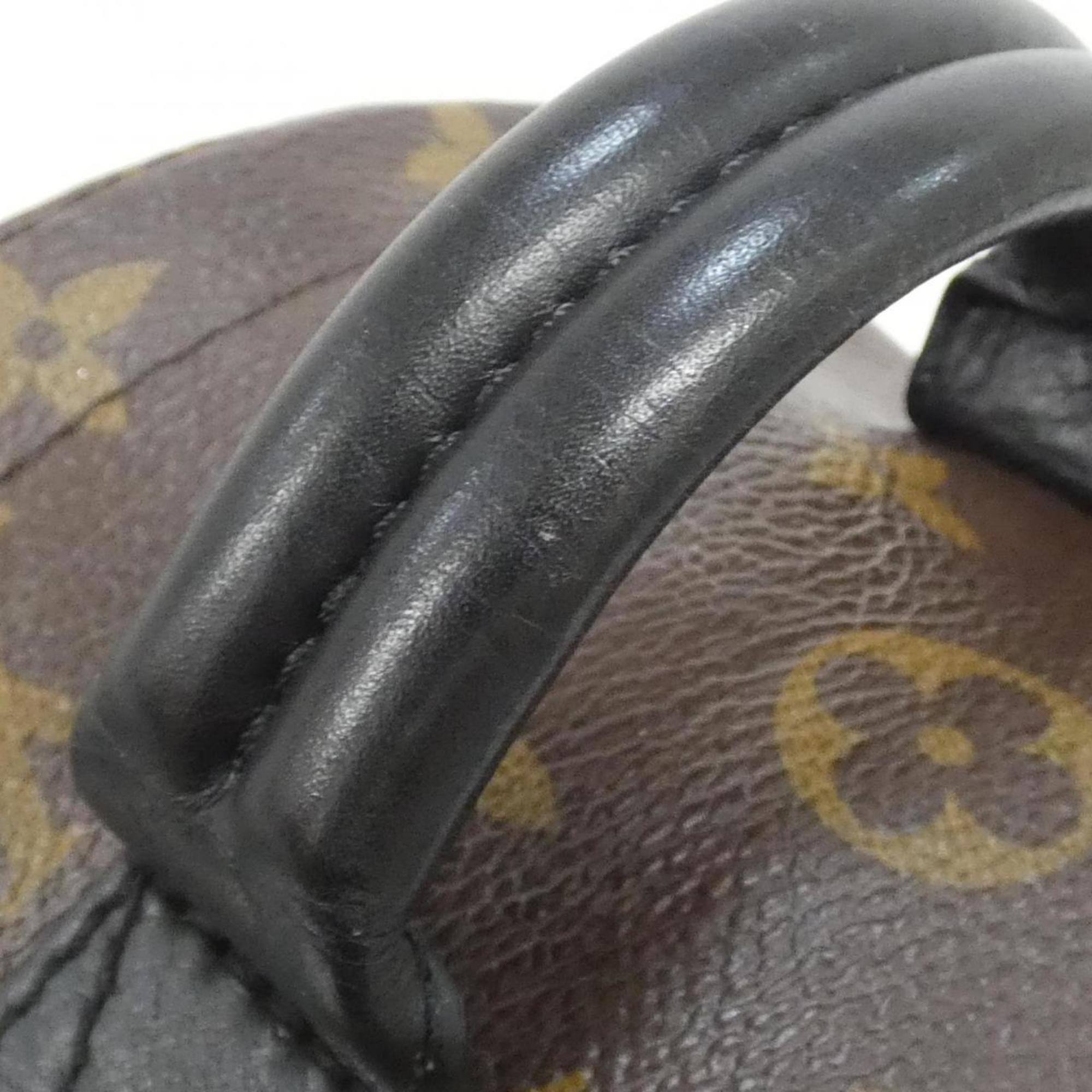 Louis Vuitton Marron Coated Canvas Backpack