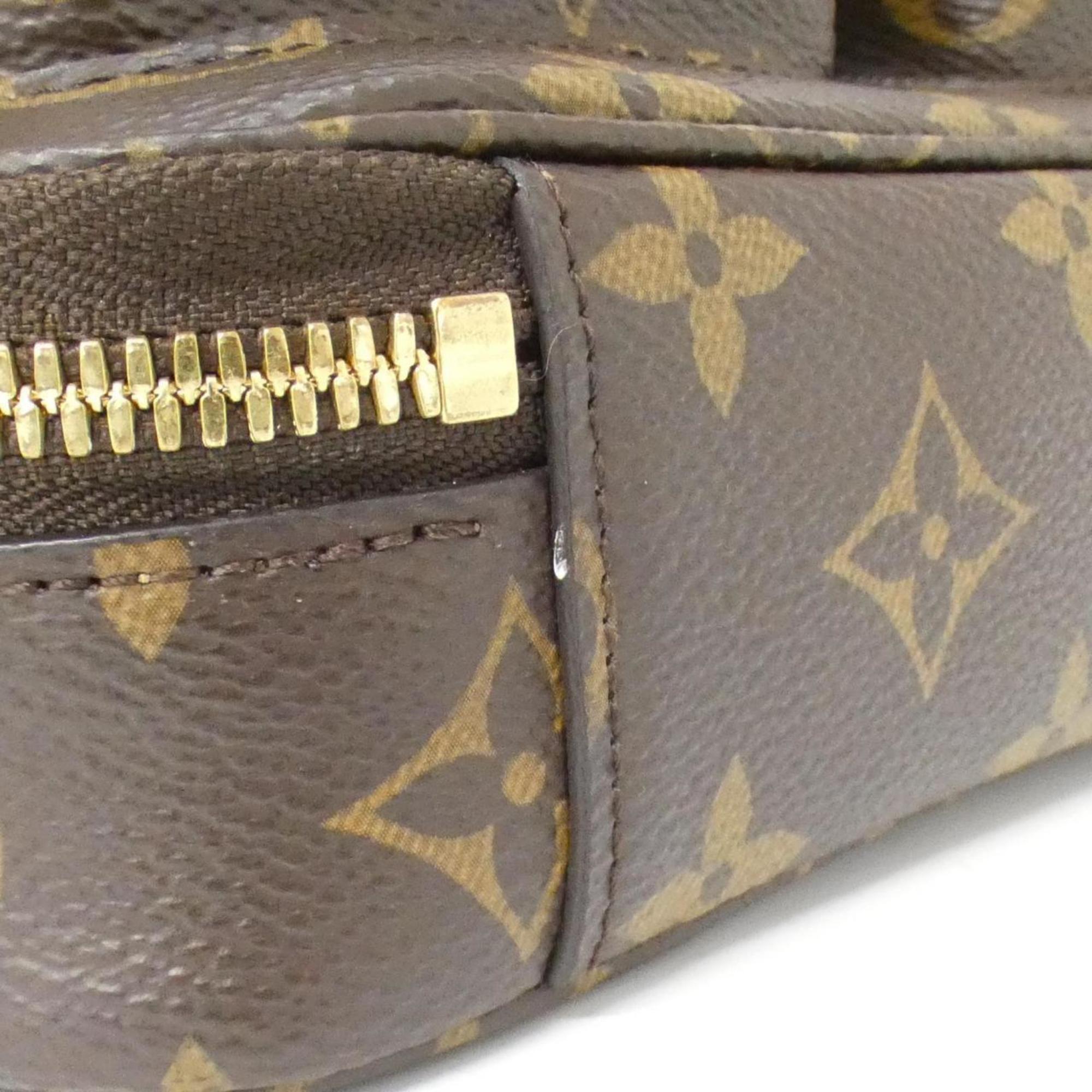 Louis Vuitton Marron Coated Canvas Shoulder Bag