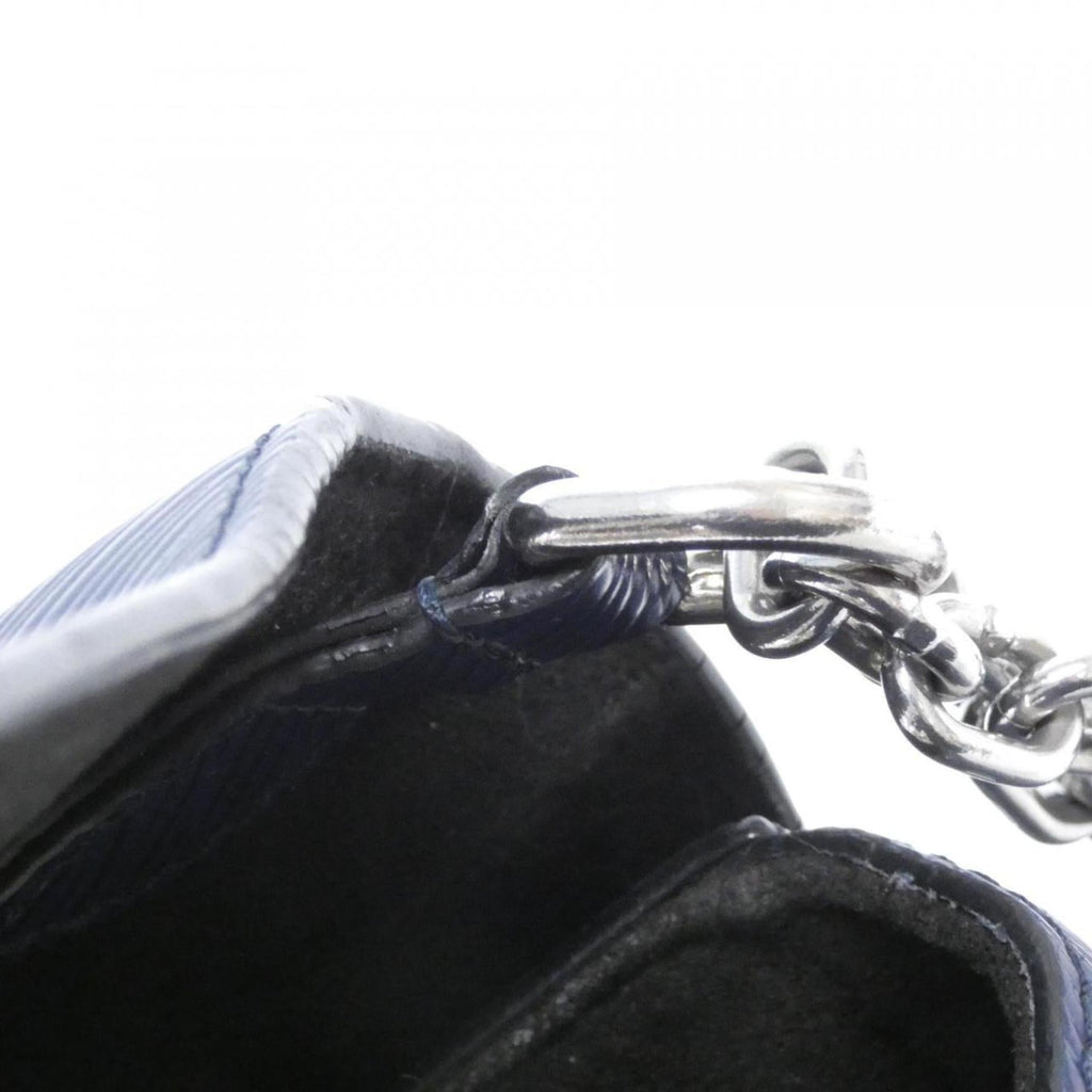 Louis Vuitton Indigo Leather Shoulder Bag
