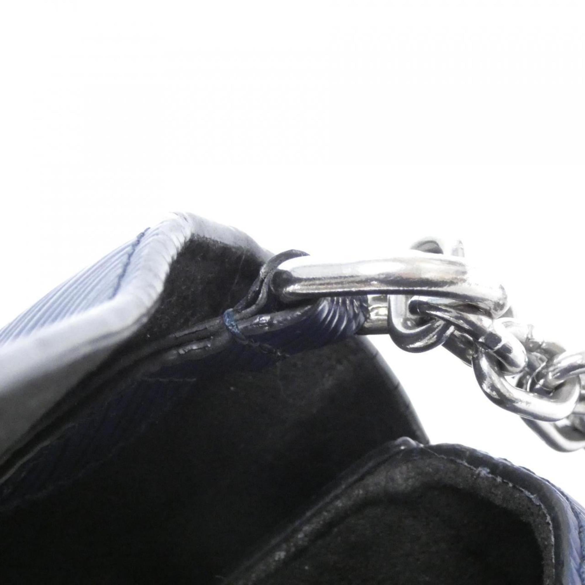 Louis Vuitton Indigo Leather Shoulder Bag
