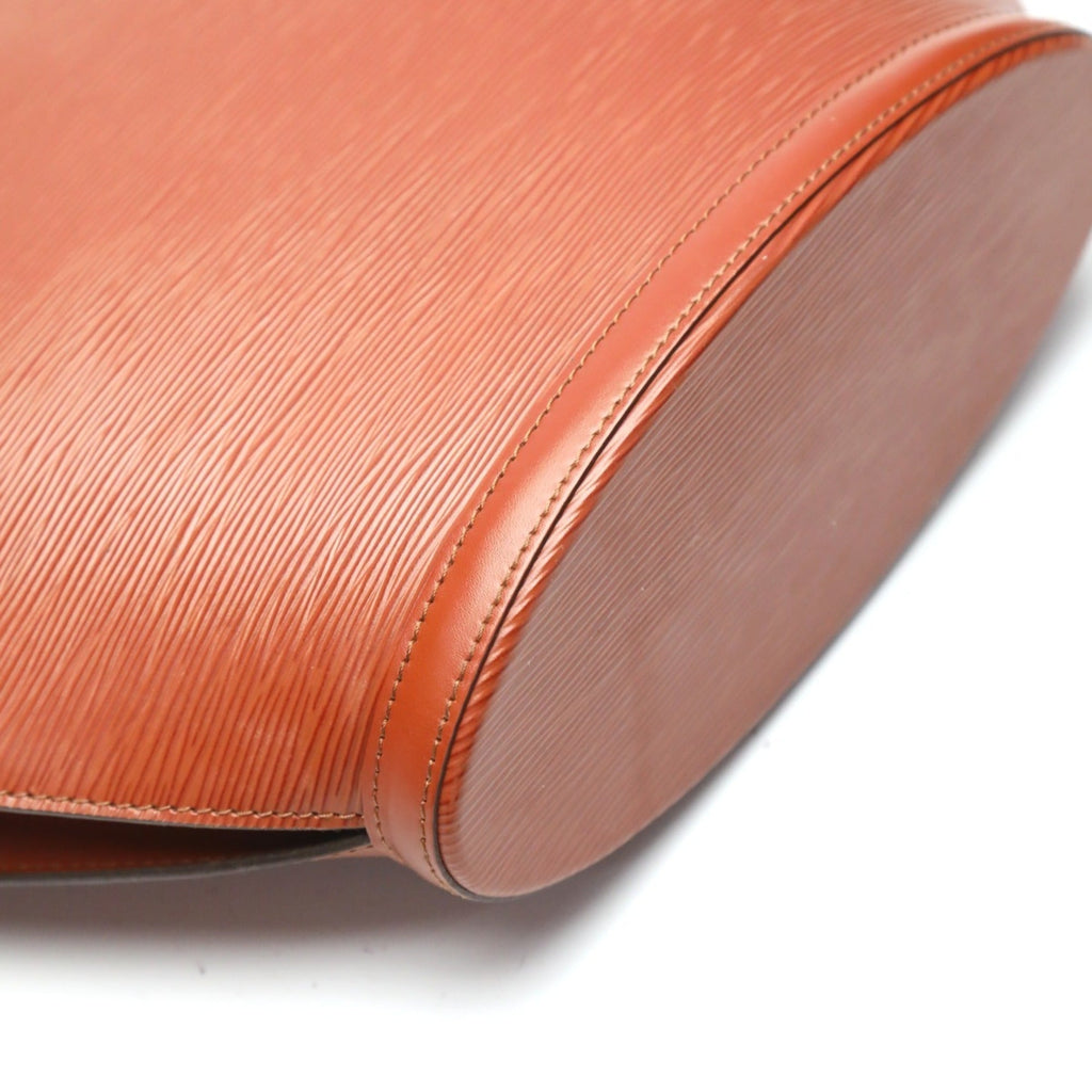 Louis Vuitton Brown Epi Leather Handbag Tote Bag