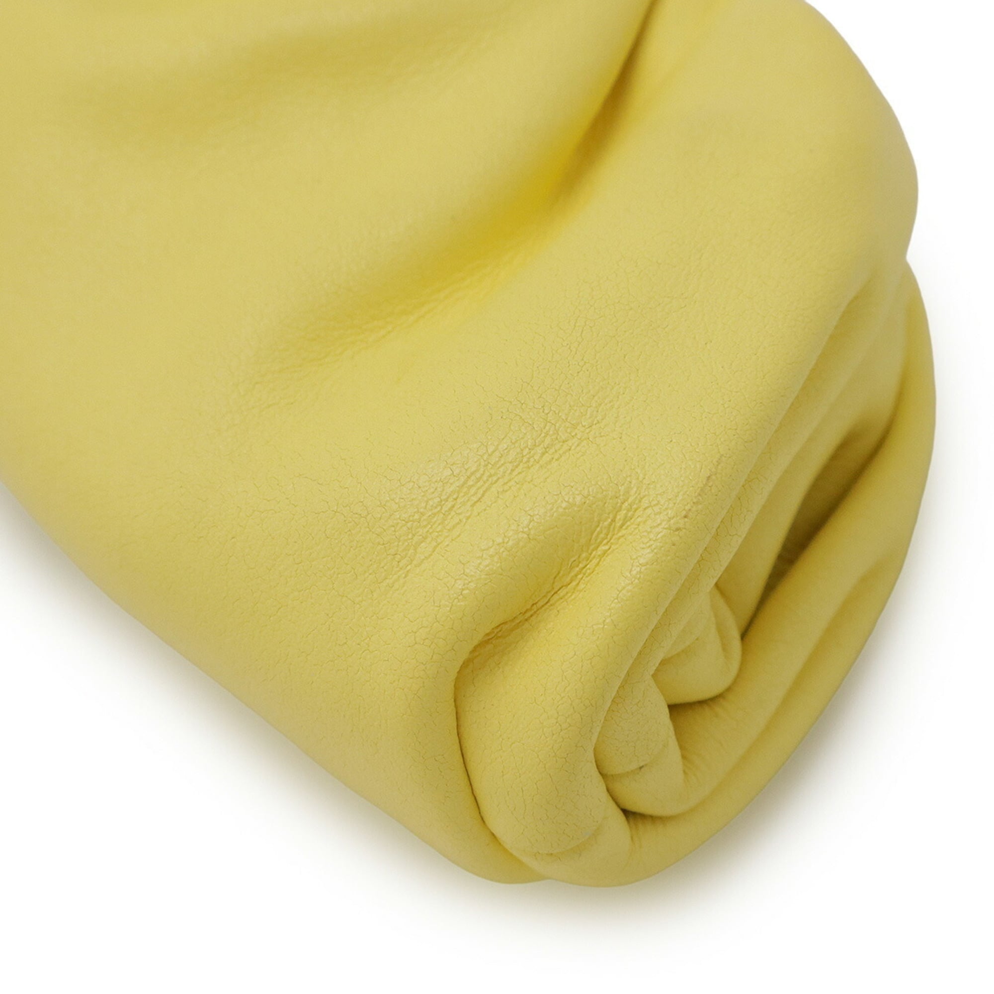 Bottega Veneta Yellow Leather Coin Purse/Coin Case