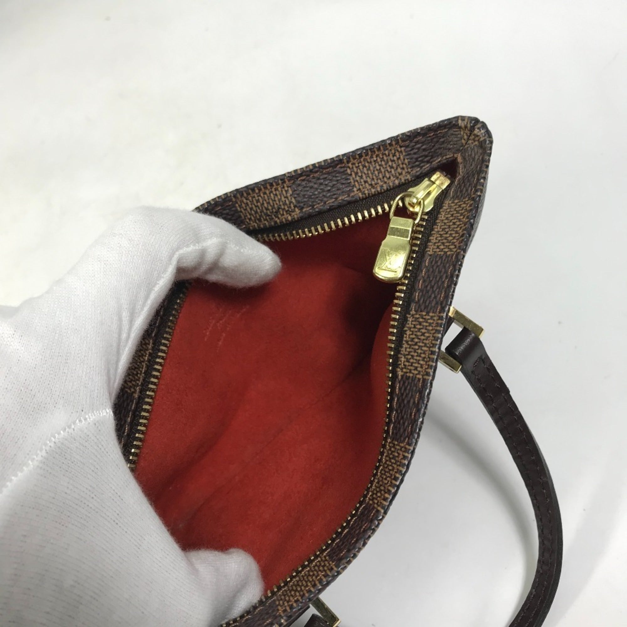 Louis Vuitton Damier Brown Ebene Damier Canvas Shoulder Bag Tote Bag