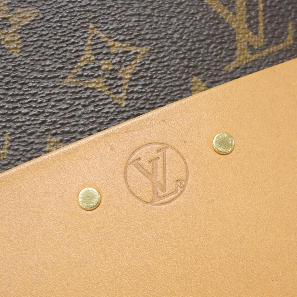 Louis Vuitton Marron Coated Canvas Shoulder Bag